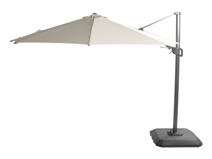 3509659 6 zahradni slunecnik shadowflex 300cm s bocnim stinenim light grey