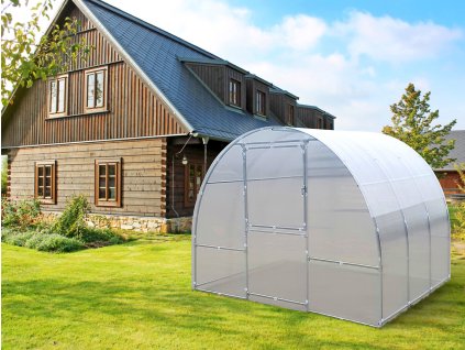 Skleník GARDENTEC Easy 8 x 3 m, 4 mm