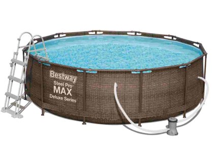 Bazén BESTWAY Steel Pro Max Rattan 3,66 x 1 m - 56709