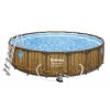 Bazén BESTWAY Power Steel Wood Swim Vista 5,49 x 1,22 m - 56977